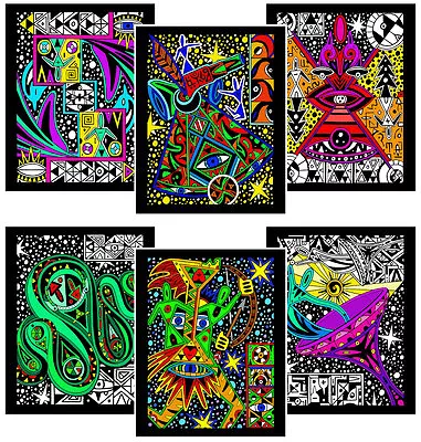 Cosmic 6-Pack Of 8x10 Velvet Posters • $7.99