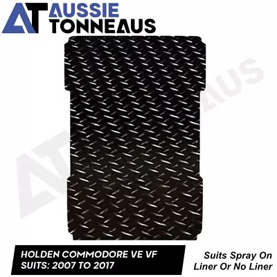 Checker Plate Rubber Mat For Holden Commodore VE VF Ute - SS|SV6|SSV|MALOO|HSV • $159