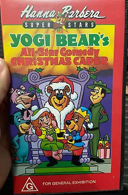 Yogi Bear's All Star Comedy Christmas Caper VHS VIDEO TAPE (Hanna Barbera) • $19.95