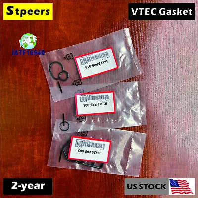 Solenoid Gaskets Upper & Lower Fits For 1993-2001 Honda Prelude Dohc Vtec H22A • $8.88