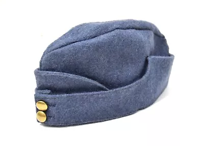 Repro RAF WW2 Wool Side Cap British Army Military Royal Air Force 1940's Hat • £14.99