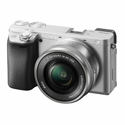 Sony A6400L ILCE6400L 16-50mm Kit Silver Express • $890.35