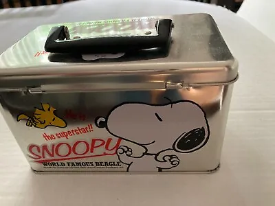 Snoopy Lunch Box - Metal - Prototype? - Rare • $229
