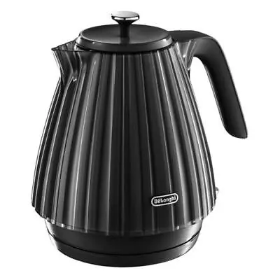 Delonghi Ballerina KBD2001BK Kettle 1.7L Capacity 2000 Watts Flat Stainless • $71.97