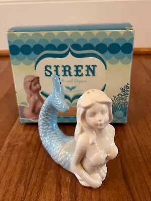 *** New*  Siren Mythical Mermaid Salt And Pepper Shakers  *** • $14.99