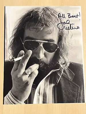 JOHN MCVIE HAND SIGNED 8x10 PHOTO AUTOGRAPHED FLEETWOOD MAC BASSIST RARE COA • $84.99