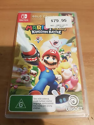 Mario + Rabbids Kingdom Battle Nintendo Switch Game • $29.99