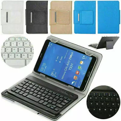 For Samsung Galaxy Tab A 7.0 8.0 10.1 10.5 Tablet Wireless Keyboard Case Cover • $33.98