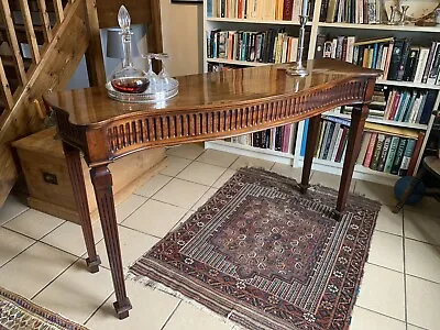 A Late Vintage Georgian Style Hall Or Serving Table In Mahogany • £575