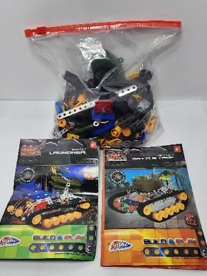 Metal Tech: Construction Toys Lot Rocket Launcher And Battle Tank  • $15.95