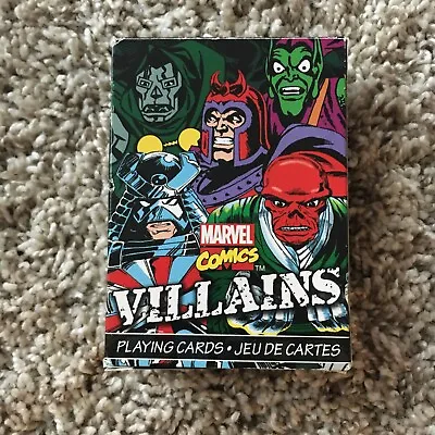 Marvel Comics Villains Playing Cards EXCELLENT CONDITION • $9