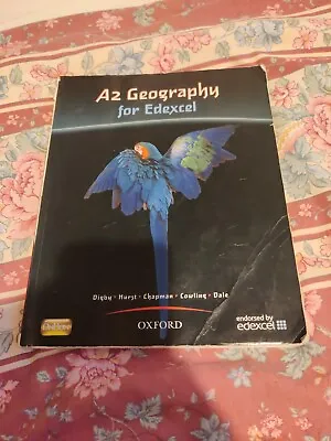 A2 Geography Text Book For Edexcel Case Studies A Level • £1.50