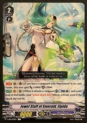 Jewel Staff Of Emerald Elpida | V-BT11/073EN | C | Cardfight Vanguard • £0.99