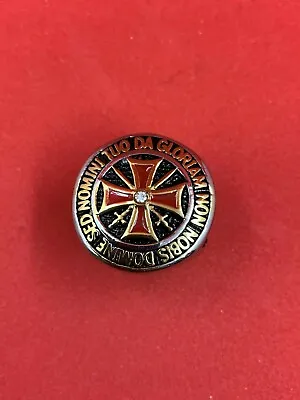 Templar Cross Seal Silver Ring Stainless Steel Masonic Ring Knight Templar Ring • £14.99