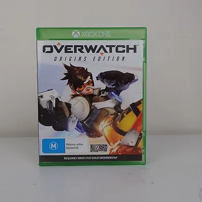 XBOX ONE Video Game - Overwatch Origins Edition Complete AUS PAL • $9