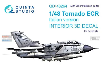 QTSQD48264R 1:48 Quinta Studio Interior 3D Decal - Tornado ECR Italian Version • $63.84