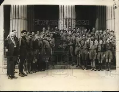 1926 Press Photo NYC Boy Scouts T Morgan S Grimm & Others At Grants Tomb • $19.99