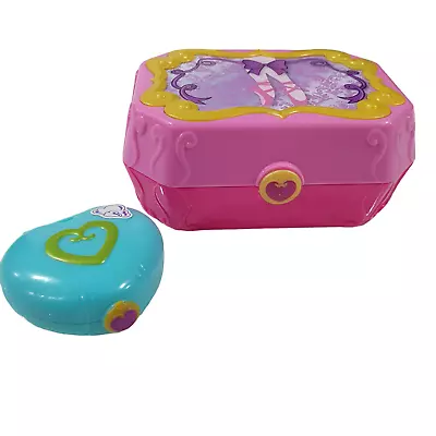 Polly Pocket 2018 Tiny Twirlin Ballerina Theatre 2019 & Heart Case 2 Characters • $19.95