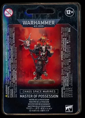 Warhammer 40k Chaos Space Marines Master Of Possession NEW In BOX • $40