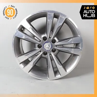 Mercedes W207 E350 E400 8.5 X 18 18'' Rear Wheel Rim Silver 2074013002 OEM  • $302.95