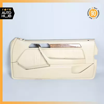 88-93 Mercedes W124 300CE Coupe Front Right Side Interior Door Panel Beige OEM • $327.85