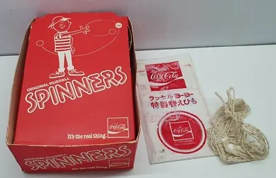 Original Russell Spinners Coca-Cola Yoyo Coke Rare Box Retro Yo-yo Red & Strings • $65