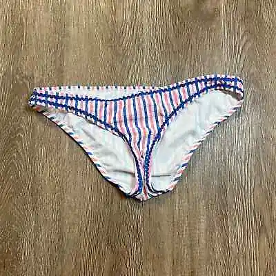 J. Crew Seersucker Bikini Bottom • $22