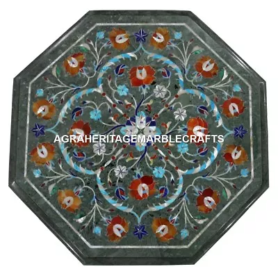 £313.05 • Buy Marble Coffee Table Top Mosaic Inlay Floral Marquetry Furniture Arts Decor H1424