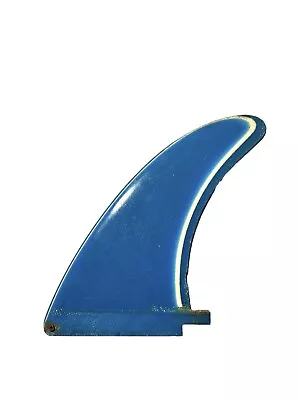 Vintage 1970s Era Rainbow Surfboard Fin 7-1/2  (multi Color) • $150