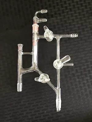 $329.99 • Buy KONTES Glass Variable Reflux Vacuum Distillation Head Cold Finger 14/20 10/18 B