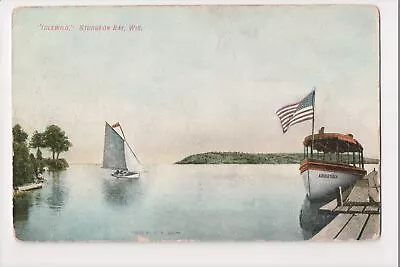 I-537 Sturgeon Bay Wisconsin Idlewild Sail Boat Postcard • $9.99