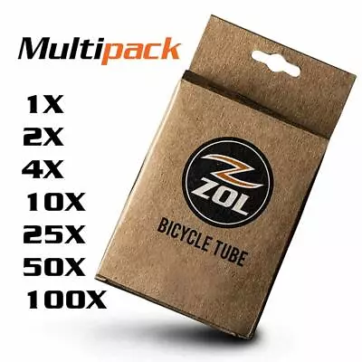 Zol Road Bicycle Bike Inner Tube 700x28c Presta Valve 80mm • $10.49