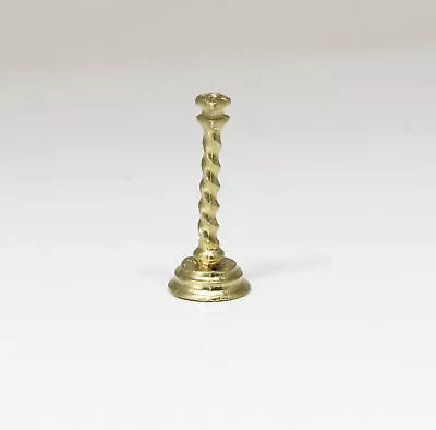 Dollhouse Miniature Gold Candlestick By Island Crafts & Miniatures • $2.99