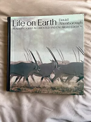 Life On Earth By David Attenborough Reader's Digest Augmented & Enlarged Edition • £3