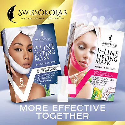 $27.97 • Buy V Line Mask Chin Up Patch Double Chin Reducer Chin Mask V Up Contour