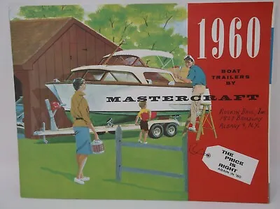 1960 Boat Trailers By MASTERCRAFT The Price Is Right Again In '60 • $24.99