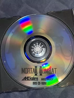 Mortal Kombat II 2 (Acclaim Midway 1993) DOS PC CD-ROM Disk (FREE Shipping) • $20