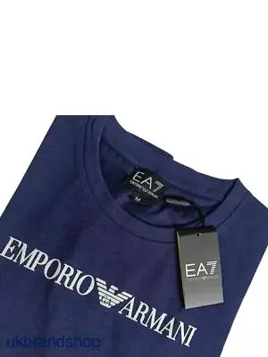 Men's Emporio Armani Short Sleeve Armani Jeans Cotton T Shirt • £19.48