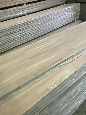 !!NEW!! Solid OAK Wood Worktops 3m X 620mm X 27mm Super Bargain £169! • £169