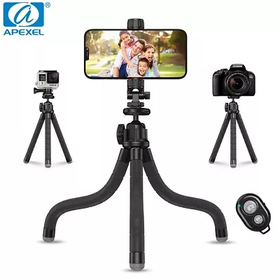 APEXEL Flexible Octopus Tripod Stand GorillaPod For PhoneMount GoPro Camera DSLR • $38.99