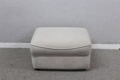 (035) G Plan Beige Fabric Ottoman Storage Footstool • £175