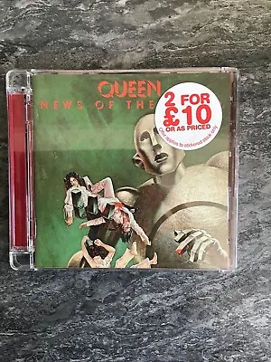 Queen News Of The World (CD) Deluxe Edition 2011 Remaster. NEW • £6