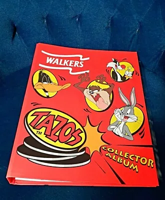 Looney Tunes Tazos Album - Complete Set 50/50 Pogs Tazos - Walkers 1996 • £184.89