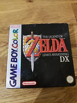 The Legend Of Zelda: Link's Awakening DX (Game Boy Color 1999) Boxed + Manuals • £65