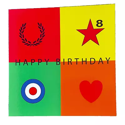 Paul Weller Birthday Card Stanley Road Style Mods Vespa Lambretta • £4.50