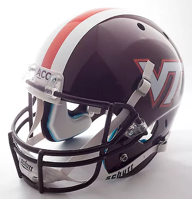 VIRGINIA TECH HOKIES Schutt XP Gameday REPLICA Football Helmet NOVEMBER 10 2011 • $239.99