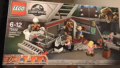 LEGO® 75932 Jurassic Park World Velociraptor Chase • $140