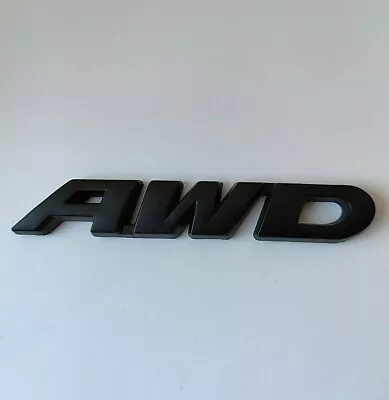 £6 • Buy Black AWD Metal Emblem Badge All Wheel Drive For Ford Kuga Focus Fiesta Mondeo 