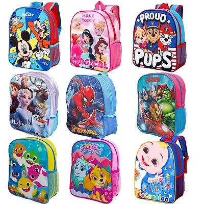 Boys Girls Kids Backpack Childrens Character Rucksack Junior Toddlers School Bag • £7.25