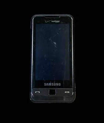 UNTESTED Samsung Omnia SCH-I910 Verizon Black / Silver • $19.95
